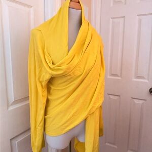 Donna Karan Vibrant Yellow Wrap